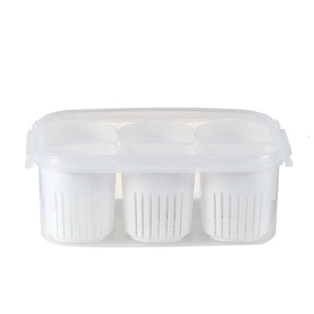 Oppbevaringsboks for fersk hvitløk Løk Ingefær