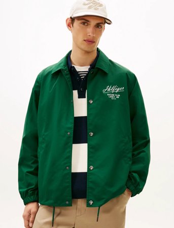 Tommy Hilfiger Racing Coach Jacket - Green - S