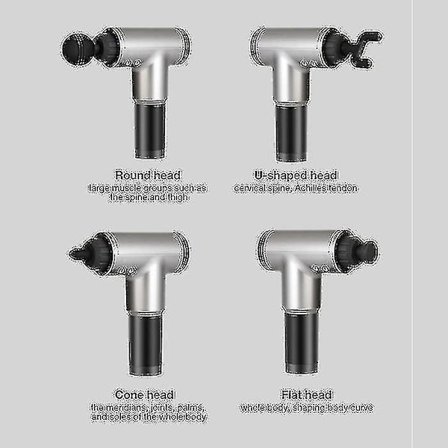 Massage Device Settings Heads Professional Sport Riaxyoo