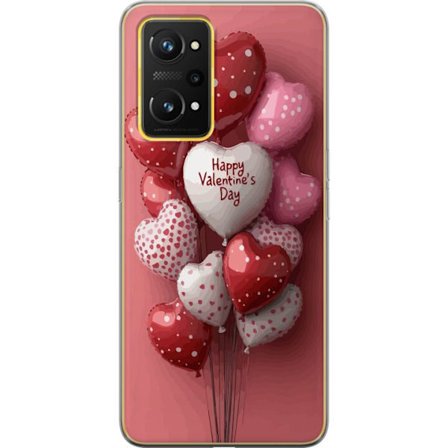 Kompatibel Mobilcover til Realme Realme GT Neo 3T Valentinsballoner