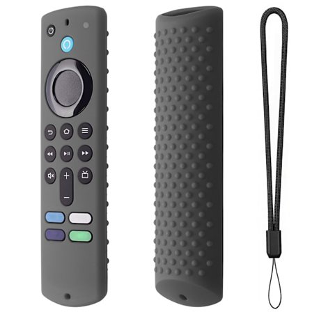 Slitesterk silikon for etui Fjernbruk Direkte Beskyttelsesdeksel Kompatibelt med for Fire TV Stick (3. generasjon) Anti-a