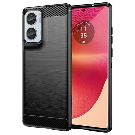 Carbon Flex Motorola Edge 50 Fusion skal - Svart
