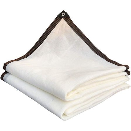 Skyggenet, 90% Hvidt Solnet Solskærm Skygge Solbeskyttelse UV-bestandigt Net til Have Blomsterplante til Drivhus Baldakiner (størrelse :