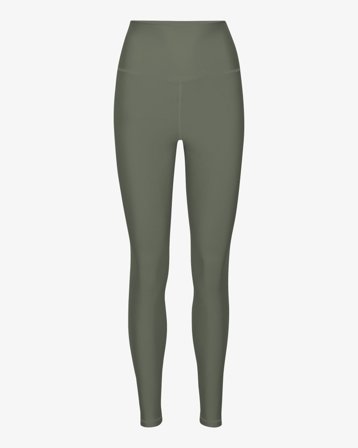 Active High-Rise Legging - Dusty Olive M