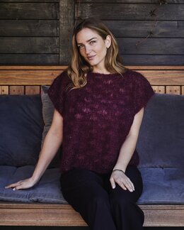 Bluse Vinbærglød - Permin