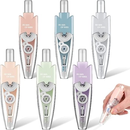 Retractable Correction Tape Øjeblikkelige rettelser Blå