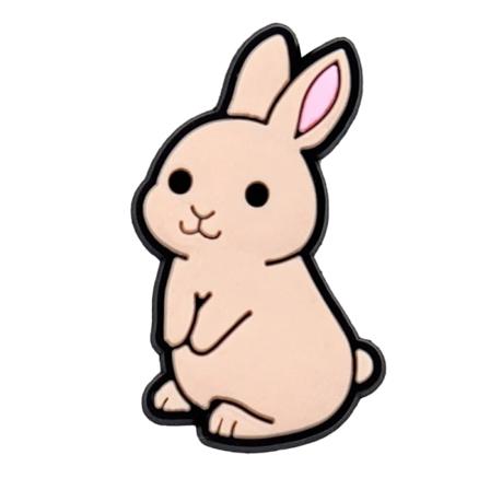 1/16 stk. Skocharms Søde Farmdyr Kawaii Kanin Pink Gris Hund Kat Sko Spænde Pin Tilbehør Kvinder Mænd Sko Dekoration Gave 013-47