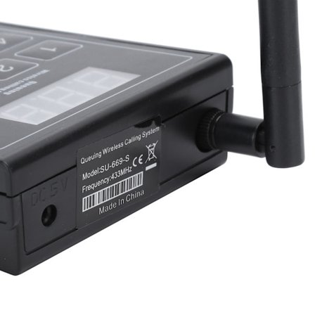 Digitalt tastatur pager sender for SU-668 SU-669 SU-680 SU-668S SU-669S 110-240VUS-kontakt