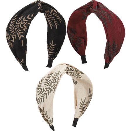 3 st Pannband för Kvinnor, Kvinnors Pannband, Pannband för Kvinnor Hårband, Knutet Brett Pannband, Yoga Hårband Mode Elastiska Håraccessoarer