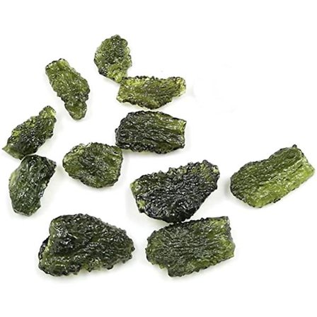 2023 Ny oppgradert meteoritt grov stein anheng dreiemoment med mineralkrystall og grønt glass, unikt gavehalskjede