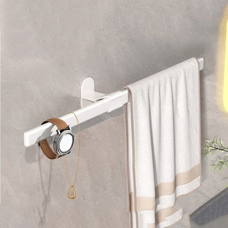 30cm/40cm Håndklædestativ Tøjholder HVID 30CM