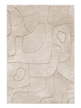 Moonlit Beżowy Mały Oeko-Tex Dywan