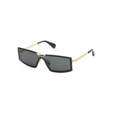 Max Mara -Aurinkolasit - Gold Rectangular - Max Mara MM0118 30N