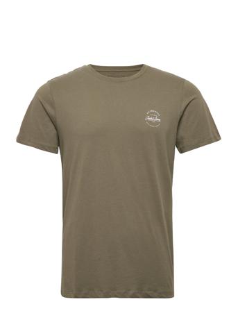 Jwharthur Chest Tee Ss Crew Neck Green Jack & J S