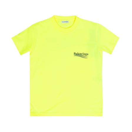 Balenciaga T-shirt Gul, Dame T-shirts