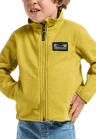Didriksons Muskot Jacket Ytterplagg Unisex Gul 130