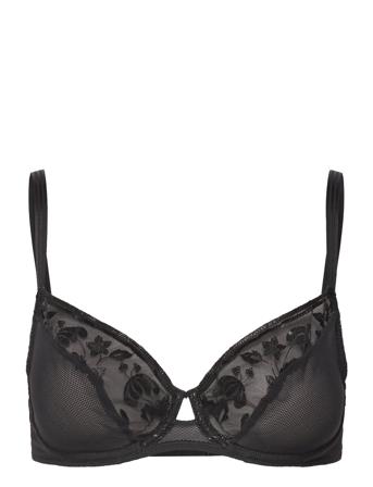 Pulp Philter Very Covering Underwired Bra Lingerie Bras & Tops Wired Bras Black CHANTELLE