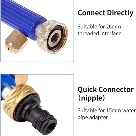 Hydro Jet Lance, Hydro Jet Højtryksrenser, Højtryksvandpistol med dyse,