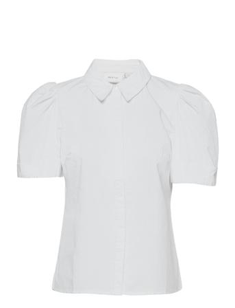 Haliogz Ss Shirt White Gestuz