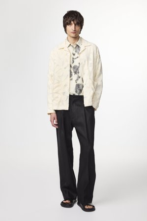 NN.07 Kay 1454 Trouser Male Black Linen