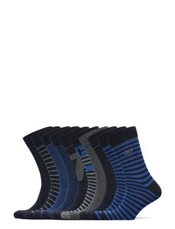 Cr7 10-Pack Socks Underwear Socks Regular Socks Blå CR7