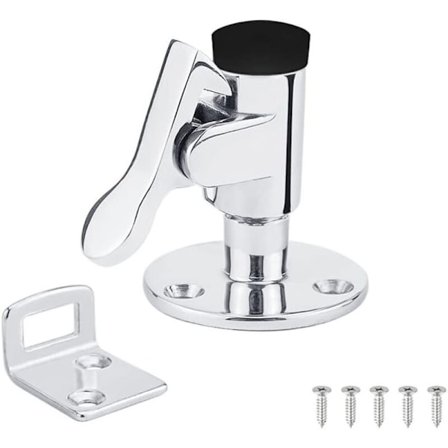 Dørstopper i rustfrit stål til båd, dørholder til yacht, RV-knap, RV-campingvogne med marinefjeder