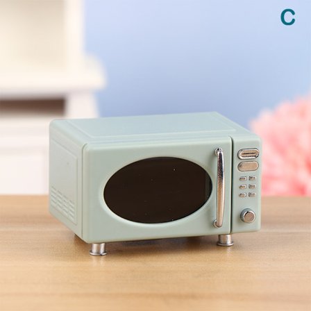 1:12 Dockskåp Mikrovågsugn Brödskåp Steam Box Househol