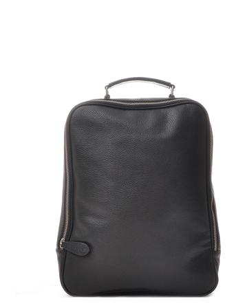 Ravenna Backpack Black Leather Ryggsäck Väska Black Ceannis