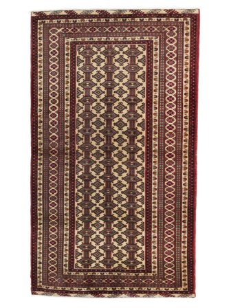 102X190 Dywan Turkmeński Orientalny (Wełna, Persja/Iran) Carpetvista