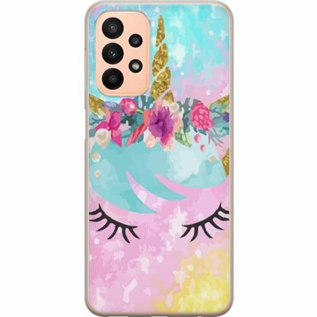 Samsung Galaxy A23 5g Mjukt Skal - Unicorn Enhörning