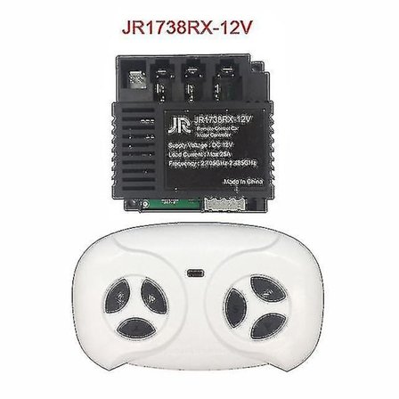 Jr-rx-12v Elbil til børn med Bluetooth-fjernbetjening, blød startkontrol Jr1958rx og Jr1858rx/jr1738rx