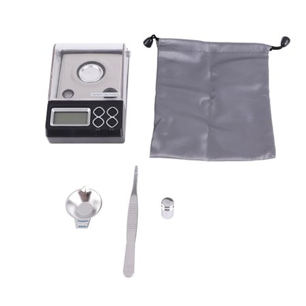 Högprecisions Mini Digital Fickvåg Elektronisk Balans Vikt för Laboratorium Diamant Smyckesvåg (50/0.001g)