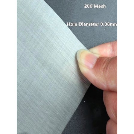 4 - 500 Mesh, 304 Rustfrit Stål Filter Trådnet Vævet Tråd Siplade Skærmnet (FMY)