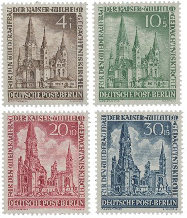 Berlin 1953 - MICHEL 106-109 - Postfrisk