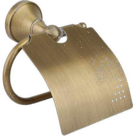 70% Rabatt -70% Rabatt - Antik Toalettpappershållare, Borstad Mässing Toalettpappershållare Väggmonterad Toalettpappershållare Wc 