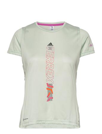 Terrex Agravic T-Shirt T-shirts & Tops Short-sleeved Vihreä Adidas Performance