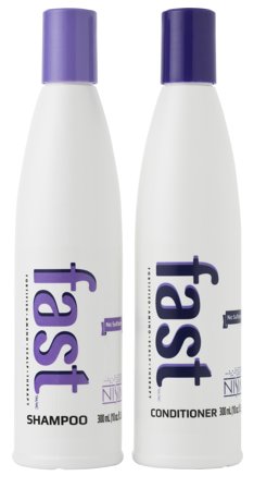 Nisim Fast Shampoo & Conditioner, 2 x 300 ml