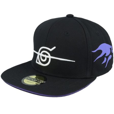 Difuzed - Svart snapback Keps - Naruto Shippuden Black Snapback @ Hatstore