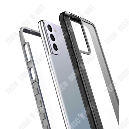 Puhelimen kuori - TD - Samsung Galaxy S21+ - Kirkas - Iskunkestävä - Pehmeä