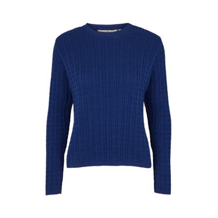 Basic Apparel Aline Sweater Blå, Dame, Størrelse: XS