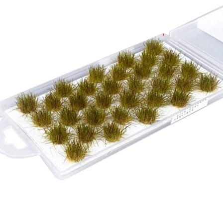 32 stk. Simulationsgræsmodel Græstotter Miniature Statisk Græsmodel Miniature Buske til Landskab Jernbane