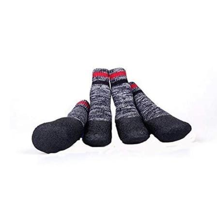 2 Par Anti-Slip Hundesokker, Hundestøvler, Beskyttende Gummihunde