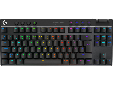 Logitech G PRO X - tastatur - uten nummertastatur - svart