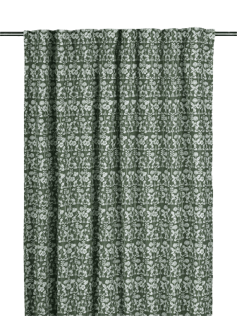 Svanefors De Mina Gardin 2p Gardiner Grön 140x280 cm