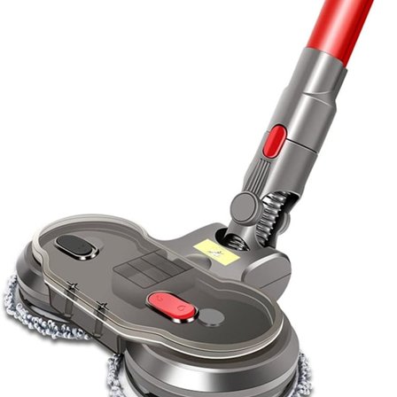 Elektriska mopptillbehör för Dyson V11 V10 V8 V7 - 6 vattenkamrar - 2-i-1 borste KLB