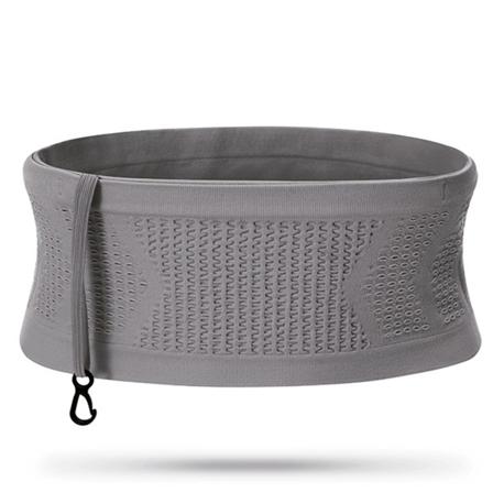 Multifunktionell stickad andningsbar dold midjeväska Bärbart svettabsorberande paket för Ridning Fitness pink s