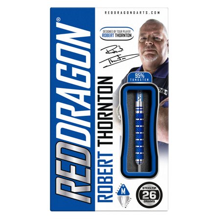 Robert Thornton - Seniors World Champion Cobalt SE Steel Tip Darts 26g