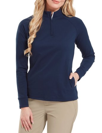 FootJoy Half-Zip Midlayer - Navy - S