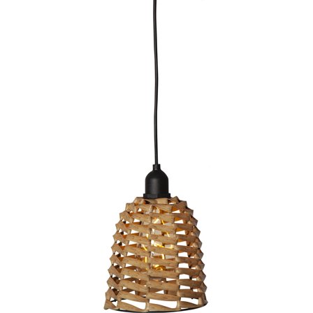 Star Trading - Hagebelysning Hängande lampa brun Twine Brun