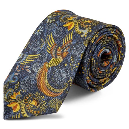 Bart Silk Boho Tie for Men - Patterned Ties
